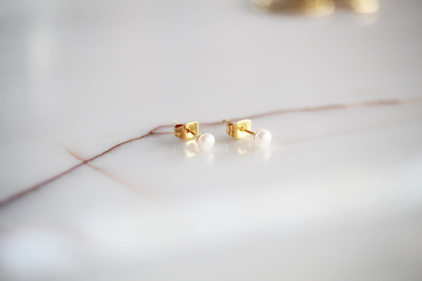 Mini Pearl Earrings