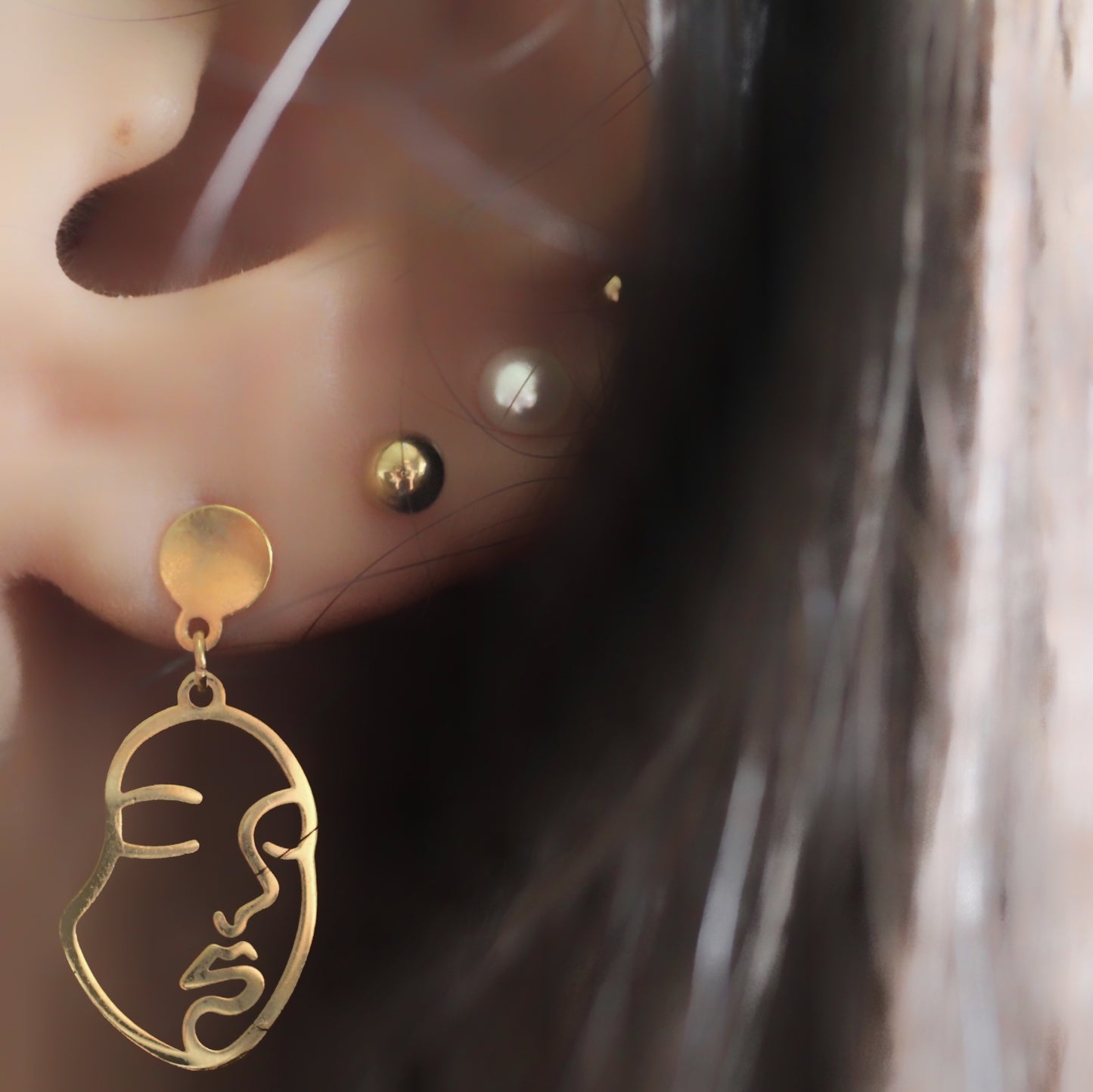 Face Earrings