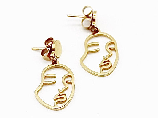 Face Earrings