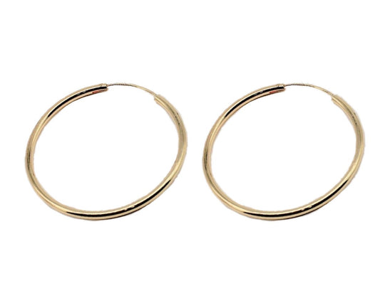 Seamless Hoop Earrings