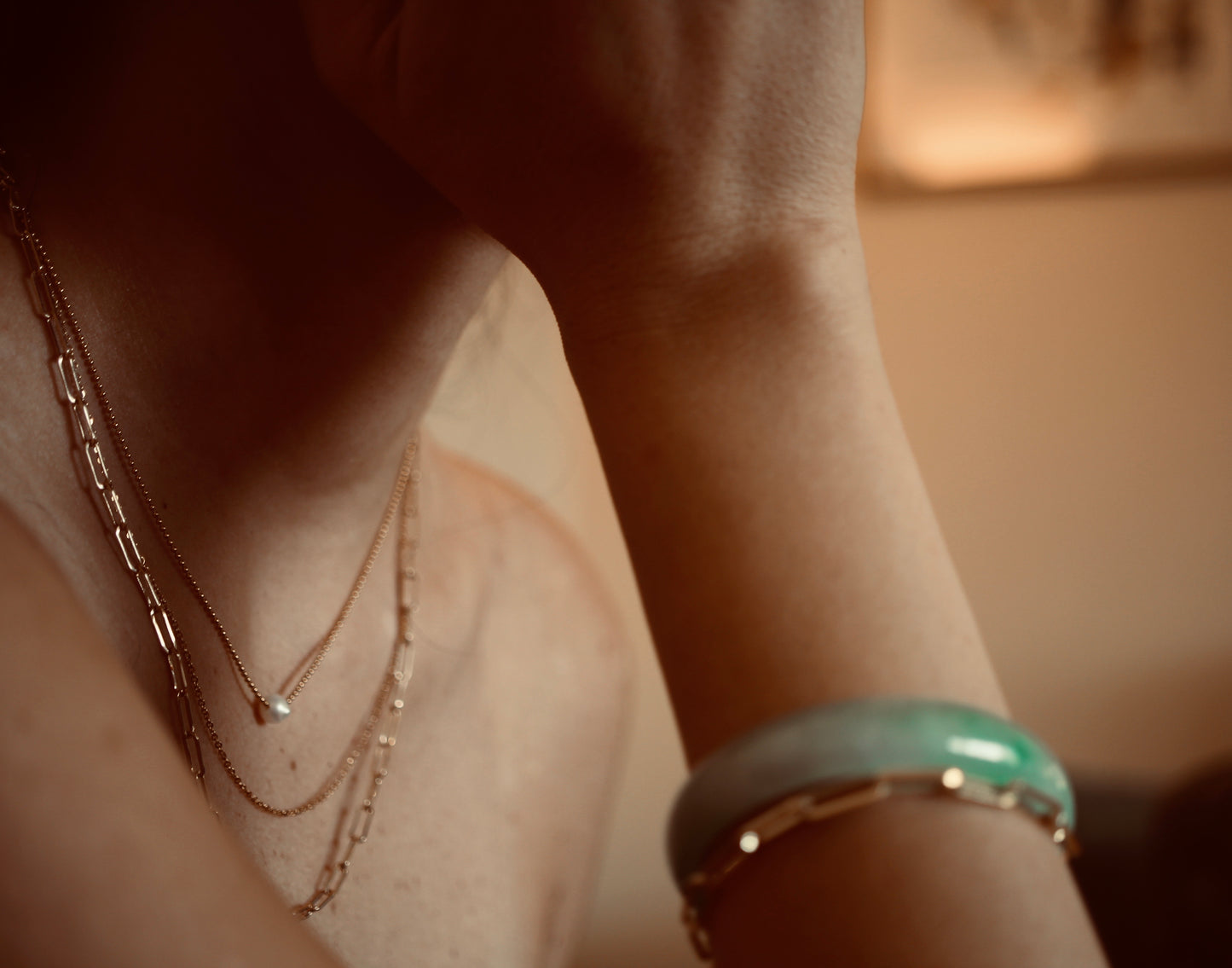 Oval Link Chain Necklace
