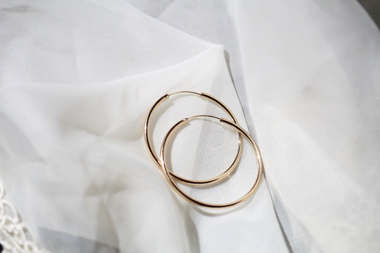 Seamless Hoop Earrings